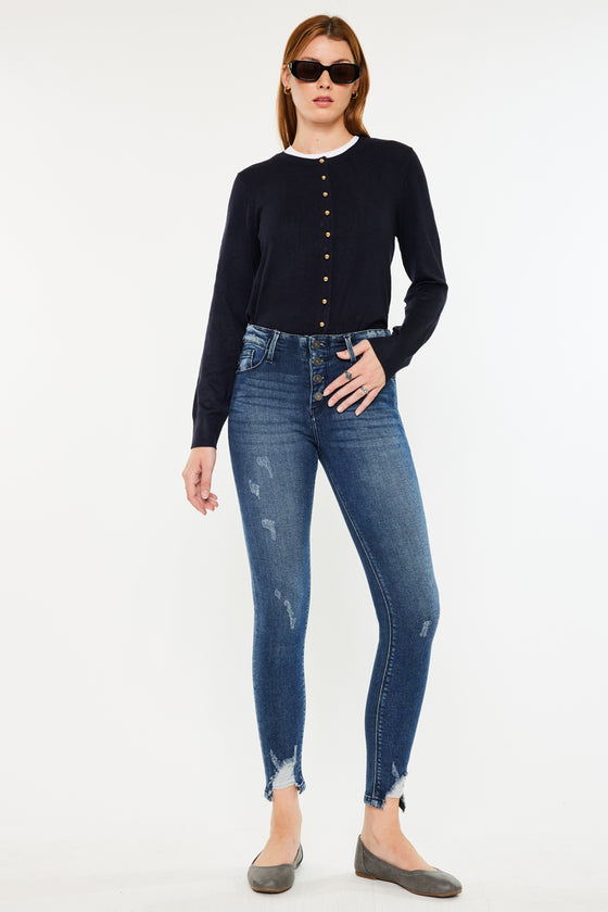 Kirby High Rise Super Skinny Jeans - Official Kancan USA