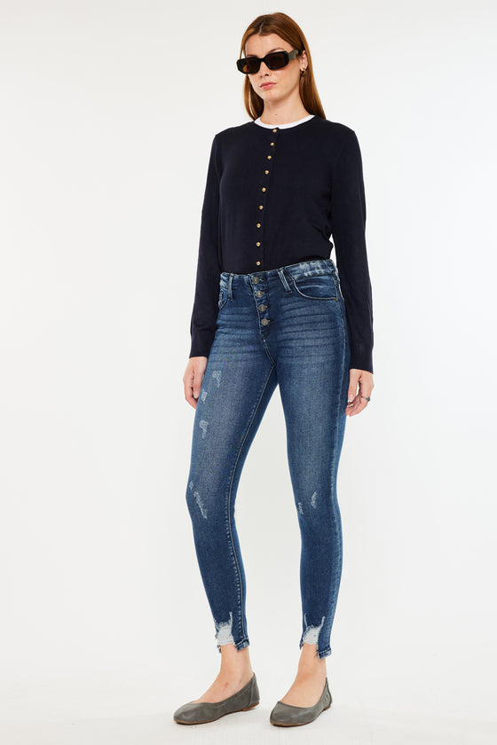 Kirby High Rise Super Skinny Jeans - Official Kancan USA