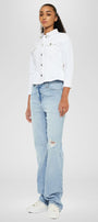 Marilou Peplum Denim Jacket - Official Kancan USA