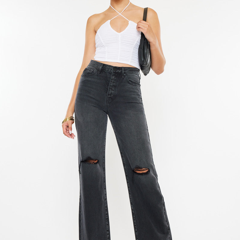 Mona Ultra High Rise 90's Flare Jeans - Official Kancan USA