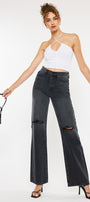 Mona Ultra High Rise 90's Flare Jeans - Official Kancan USA
