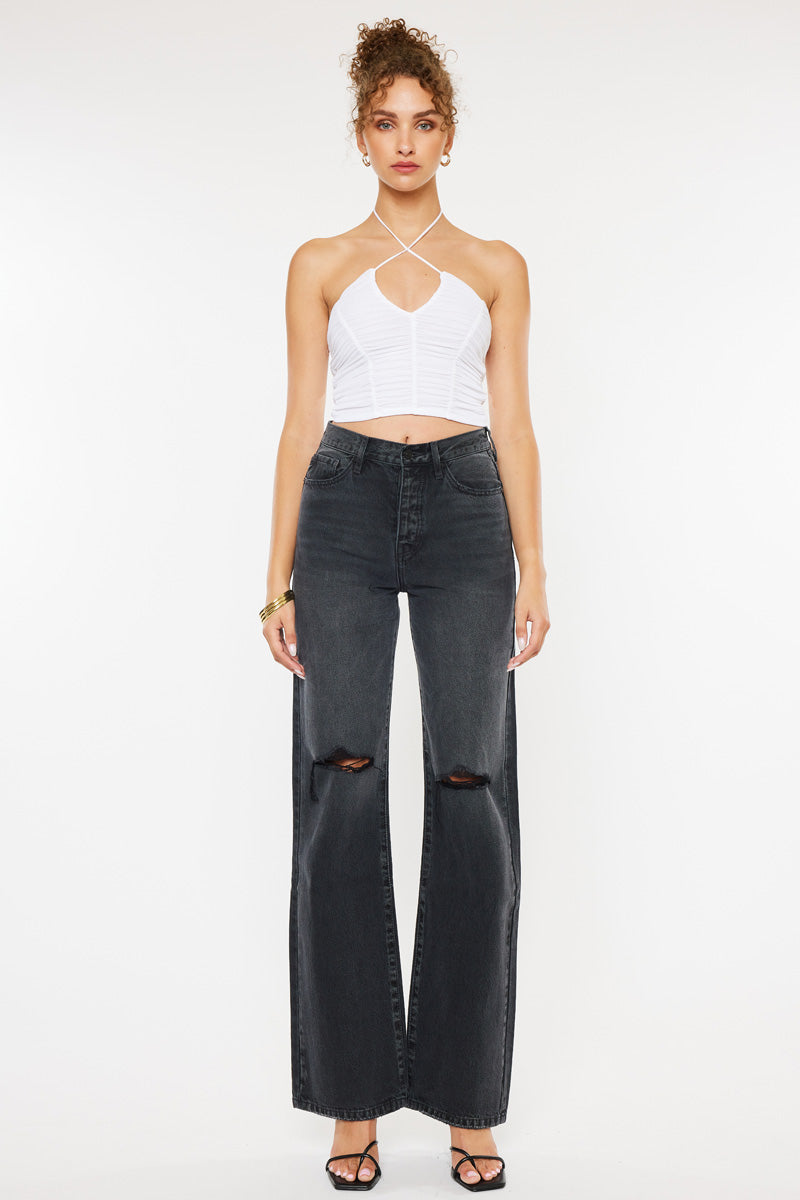 Mona Ultra High Rise 90's Flare Jeans - Official Kancan USA