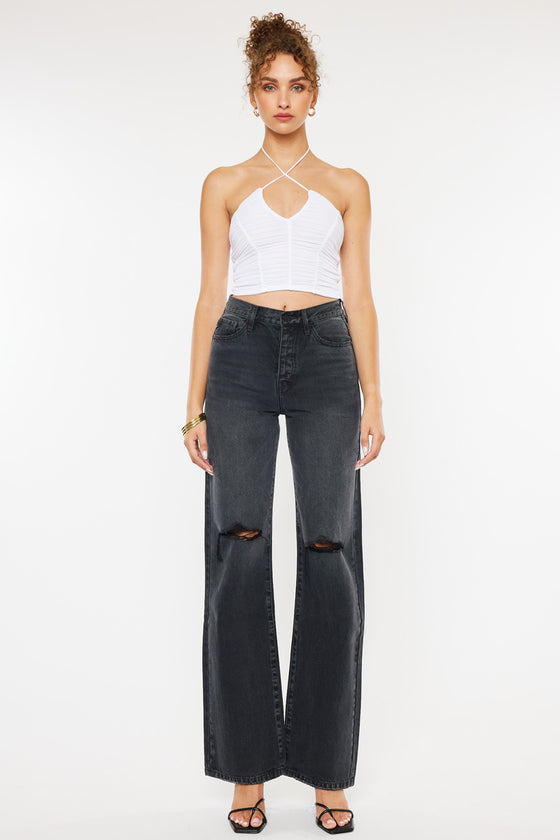 Mona Ultra High Rise 90's Flare Jeans - Official Kancan USA