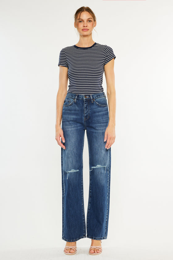 Montana Ultra High Rise 90's Flare Jeans - Official Kancan USA