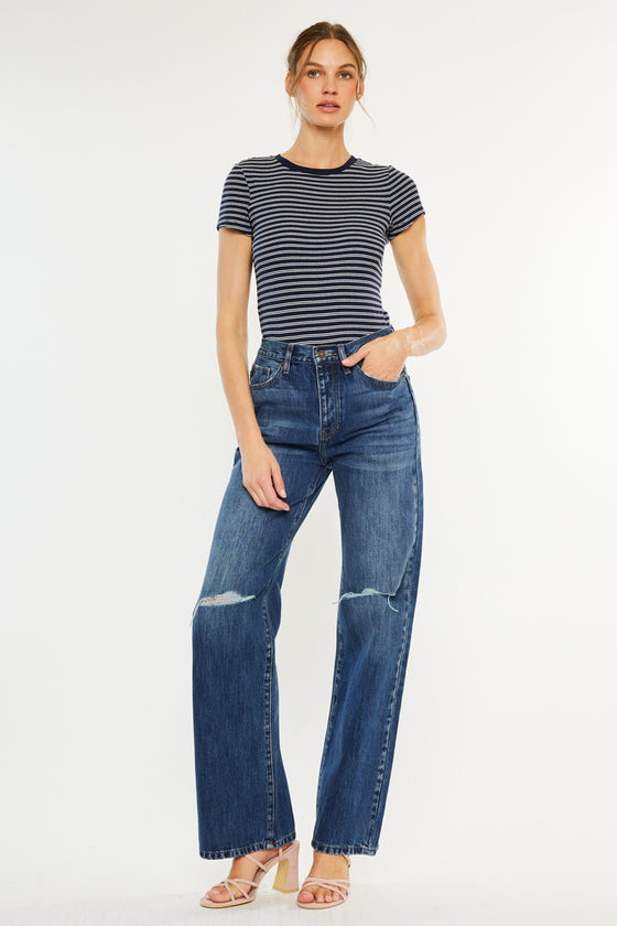 Montana Ultra High Rise 90's Flare Jeans - Official Kancan USA