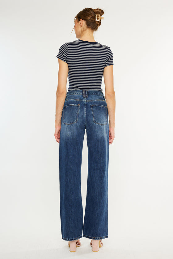 Montana Ultra High Rise 90's Flare Jeans - Official Kancan USA