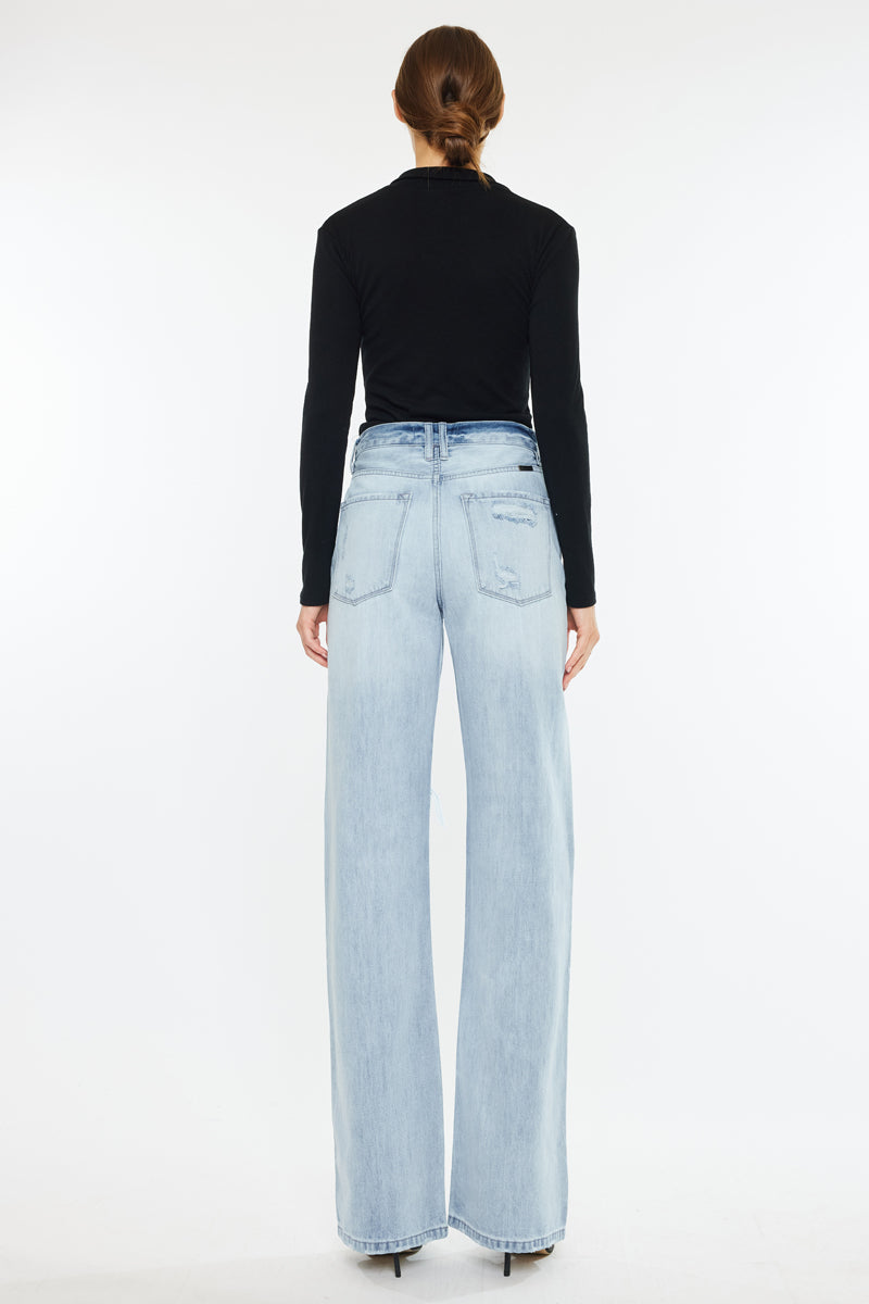 Ariena Ultra High Rise 90's Flare Jeans - Official Kancan USA