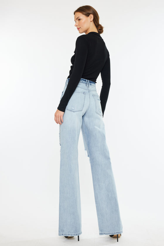 Ariena Ultra High Rise 90's Flare Jeans - Official Kancan USA