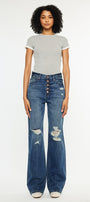 Ariena Ultra High Rise 90's Flare Jeans - Official Kancan USA