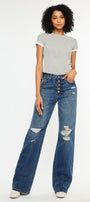 Ariena Ultra High Rise 90's Flare Jeans - Official Kancan USA