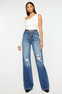  Ariena Ultra High Rise 90's Flare Jeans - Official Kancan USA