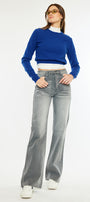 Alessia Ultra High Rise 90's Flare Jeans - Official Kancan USA