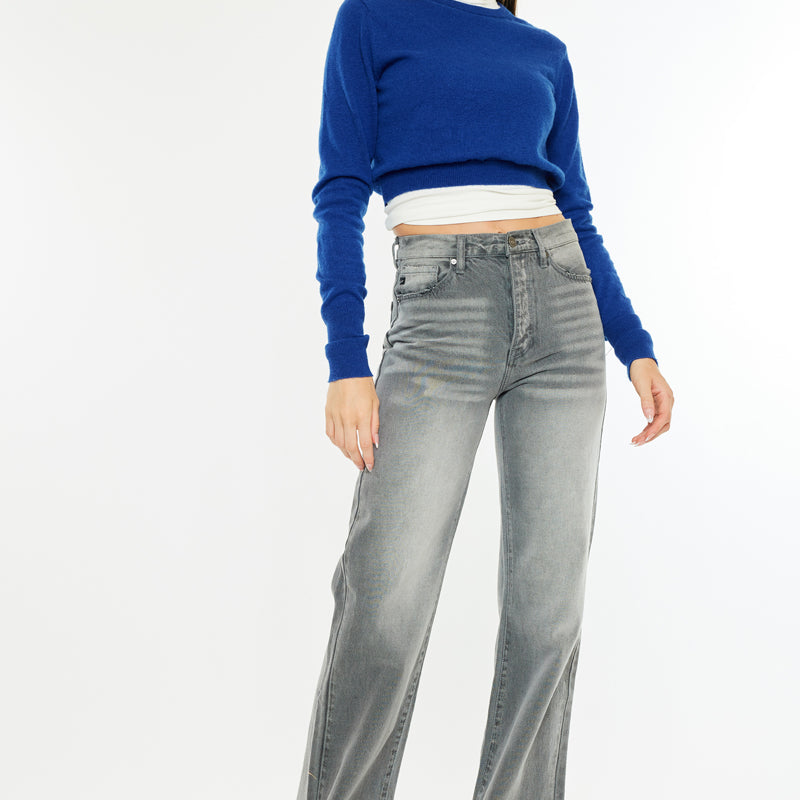 Alessia Ultra High Rise 90's Flare Jeans - Official Kancan USA