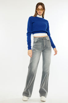  Alessia Ultra High Rise 90's Flare Jeans - Official Kancan USA
