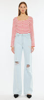 Montana Ultra High Rise 90's Flare Jeans - Official Kancan USA