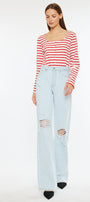 Montana Ultra High Rise 90's Flare Jeans - Official Kancan USA