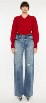 Montana Ultra High Rise 90's Flare Jeans - Official Kancan USA