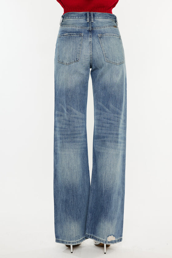 Montana Ultra High Rise 90's Flare Jeans - Official Kancan USA