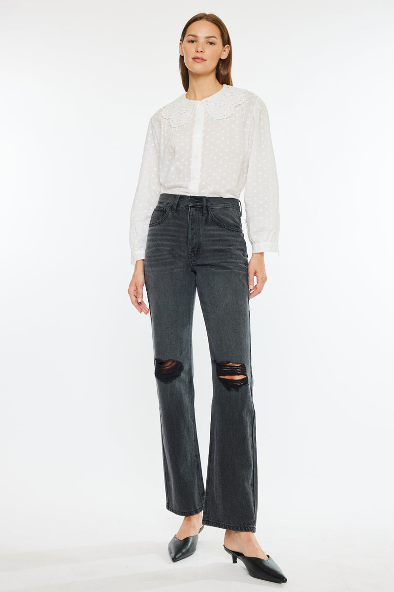 Dixon Ultra High Rise 90's Boyfriend Jeans - Official Kancan USA