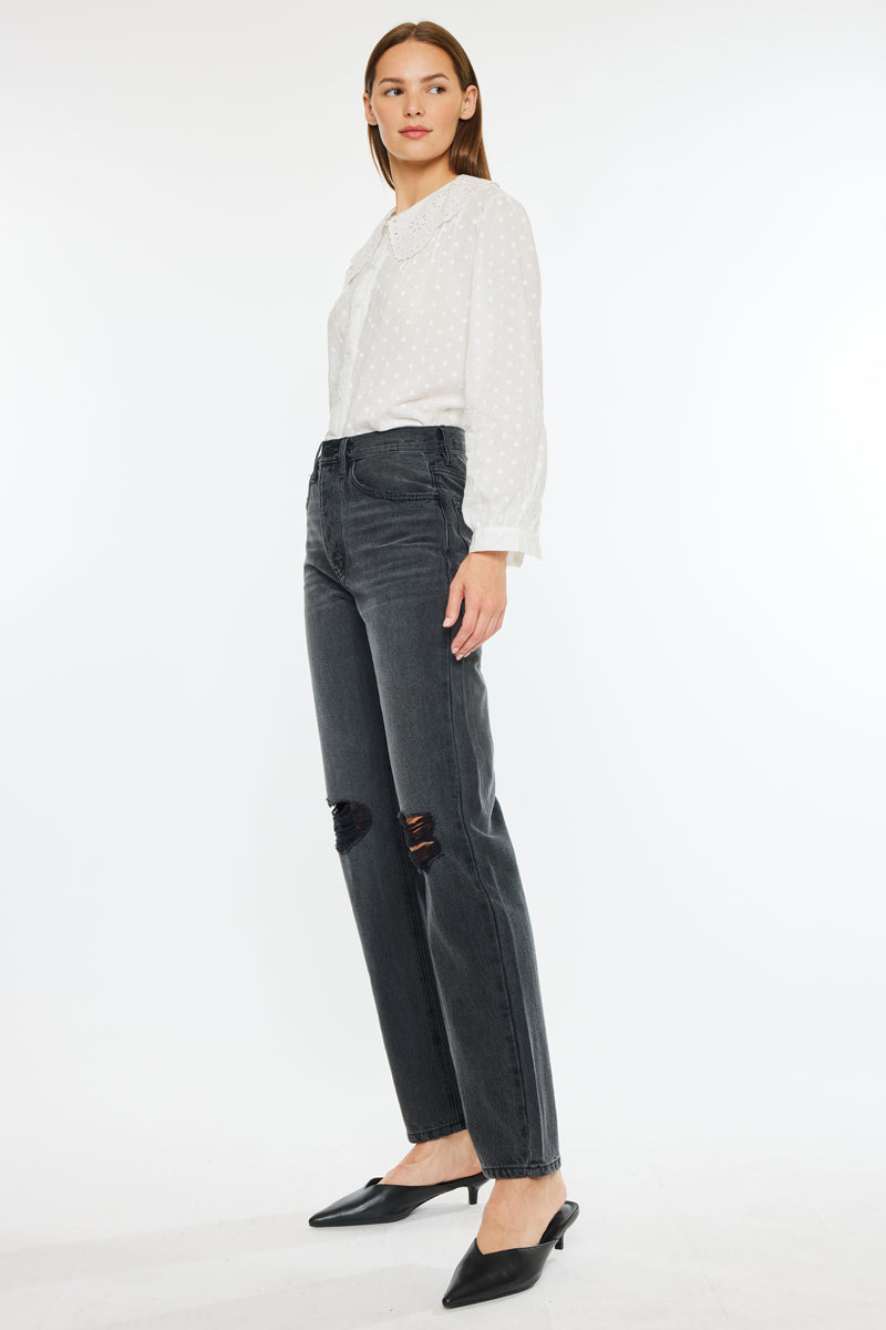 Dixon Ultra High Rise 90's Boyfriend Jeans - Official Kancan USA