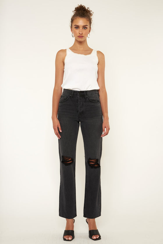 Dixon Ultra High Rise 90's Boyfriend Jeans - Official Kancan USA