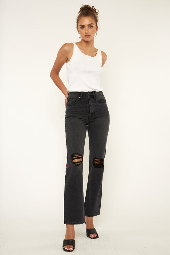 Dixon Ultra High Rise 90's Boyfriend Jeans - Official Kancan USA