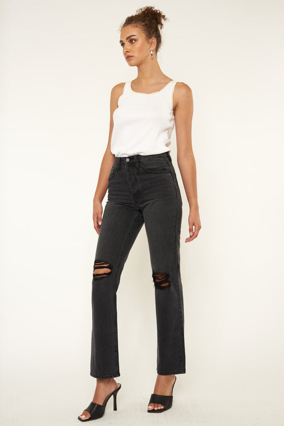 Dixon Ultra High Rise 90's Boyfriend Jeans - Official Kancan USA