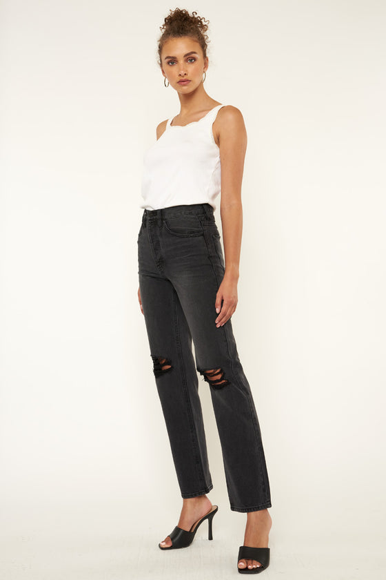 Dixon Ultra High Rise 90's Boyfriend Jeans - Official Kancan USA