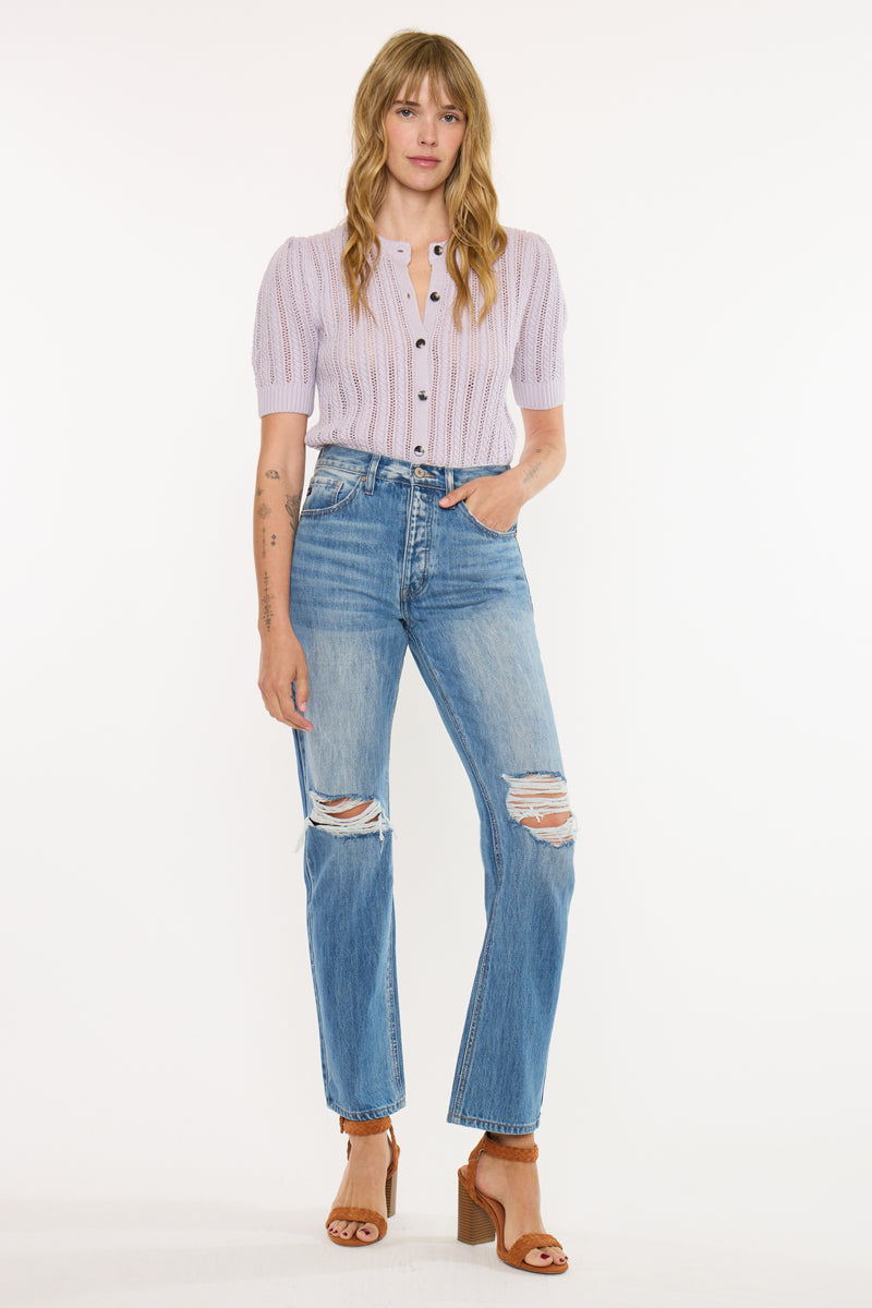 Dixon Ultra High Rise 90's Boyfriend - Official Kancan USA