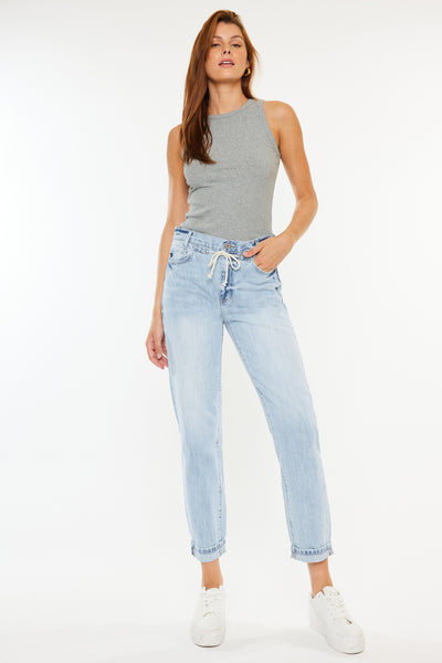 Dahlia Ultra High Rise Slouch Fit Jeans – Kancan USA