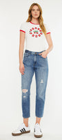 Lorelei Ultra High Rise Mom Jeans - Official Kancan USA