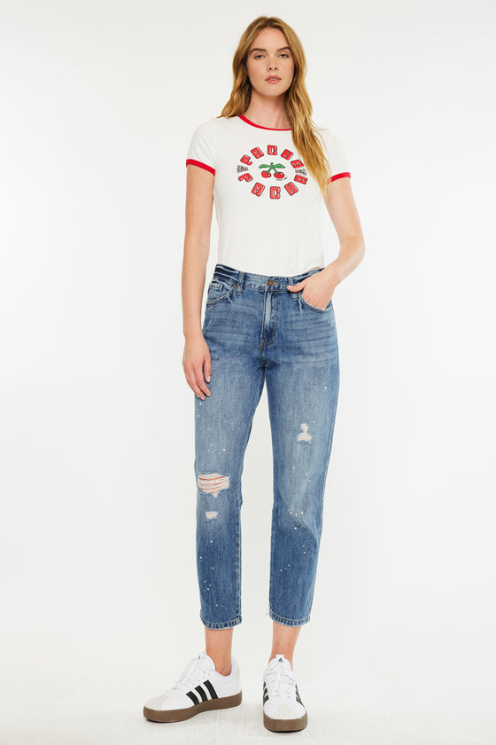 Lorelei Ultra High Rise Mom Jeans - Official Kancan USA