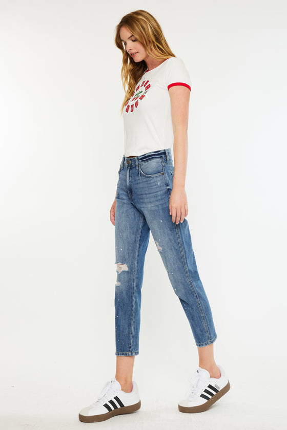 Lorelei Ultra High Rise Mom Jeans - Official Kancan USA