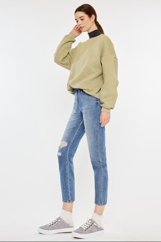 Lorelei Ultra High Rise Mom Jeans - Official Kancan USA