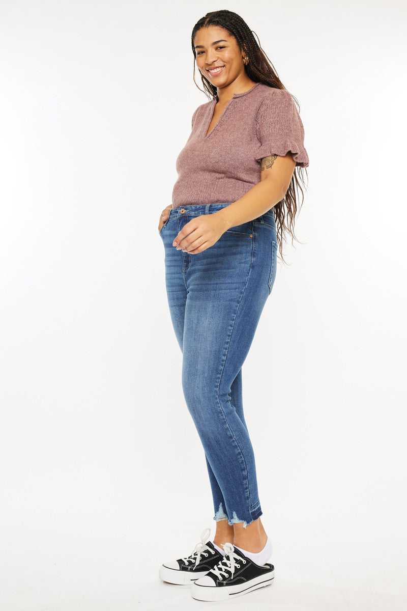 Arcana High Rise Ankle Skinny (Plus Size) - Official Kancan USA