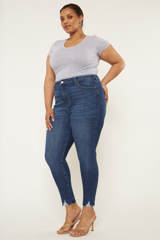 Arcana High Rise Ankle Skinny (Plus Size) - Official Kancan USA