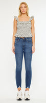 Loretta High Rise Ankle Skinny Jeans - Official Kancan USA