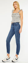 Loretta High Rise Ankle Skinny Jeans - Official Kancan USA