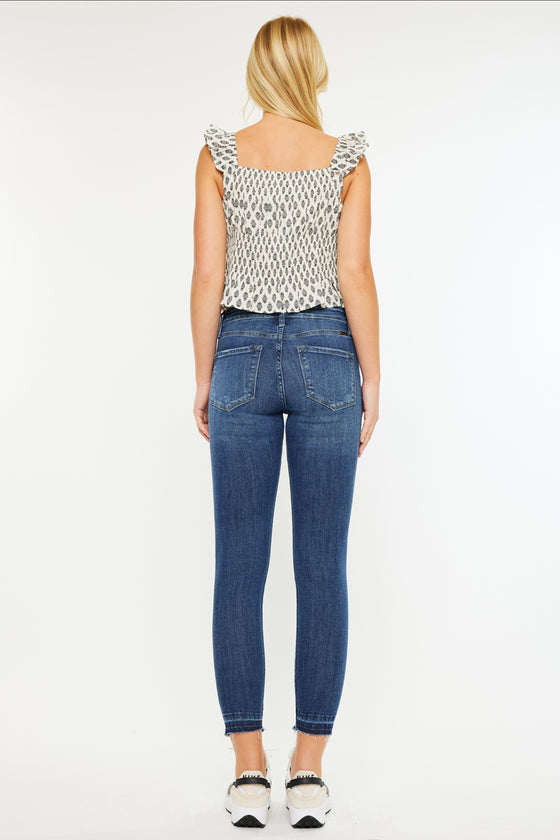 Loretta High Rise Ankle Skinny Jeans - Official Kancan USA