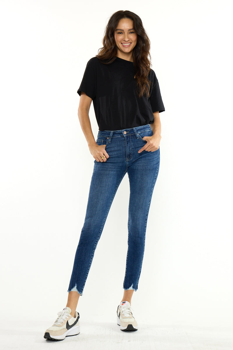 Loretta High Rise Ankle Skinny