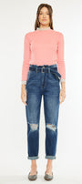 Ilena Ultra High Rise Mom Jeans - Official Kancan USA