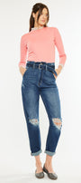 Ilena Ultra High Rise Mom Jeans - Official Kancan USA