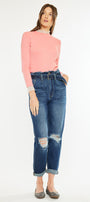 Ilena Ultra High Rise Mom Jeans - Official Kancan USA