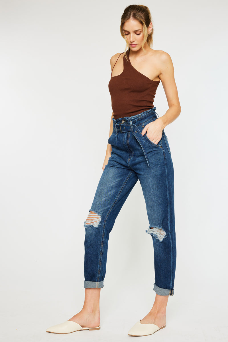 Mom jeans on sale pana