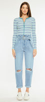 Ilena Ultra High Rise Mom Jeans - Official Kancan USA
