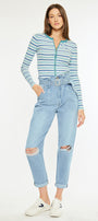 Ilena Ultra High Rise Mom Jeans - Official Kancan USA