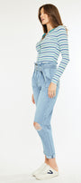 Ilena Ultra High Rise Mom Jeans - Official Kancan USA