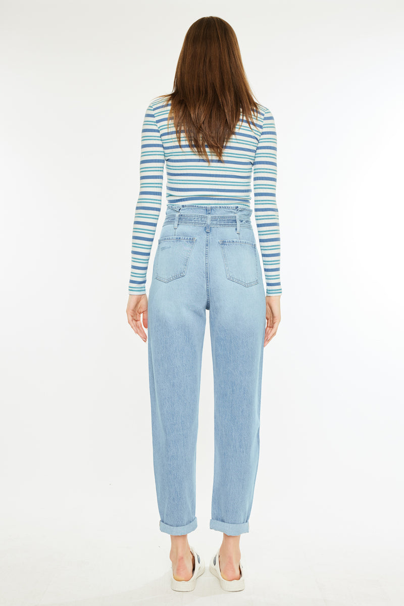 Ilena Ultra High Rise Mom Jeans - Official Kancan USA