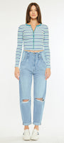 Ilena Ultra High Rise Mom Jeans - Official Kancan USA