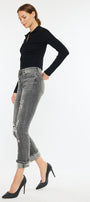 Janis High Rise Slim Straight Leg Jeans - Official Kancan USA